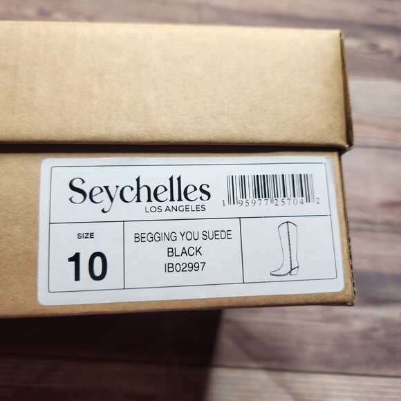 Seychelles Begging You Suede Pointed Toe Western Boots - Picture 7 of 10